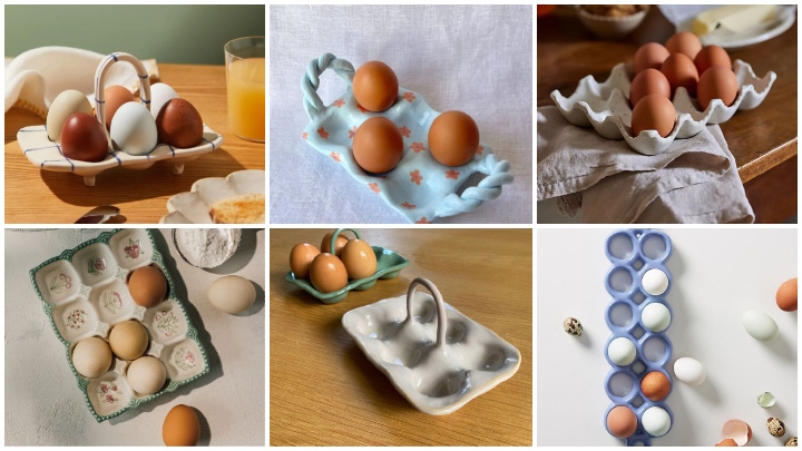 جا تخممرغیهای رومیزی شیک برای آشپزخانههای امروزی جا تخممرغیهای رومیزی شیک برای آشپزخانههای امروزی