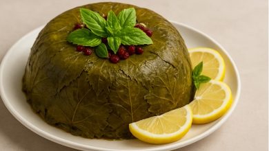 طرز تهیه کیک دلمه برگ مو+ نکات و فوتوفن ها