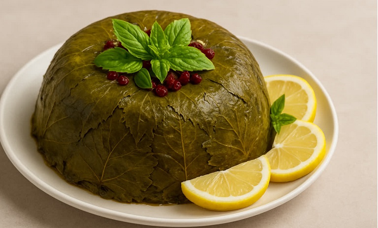 طرز تهیه کیک دلمه برگ مو+ نکات و فوتوفن ها