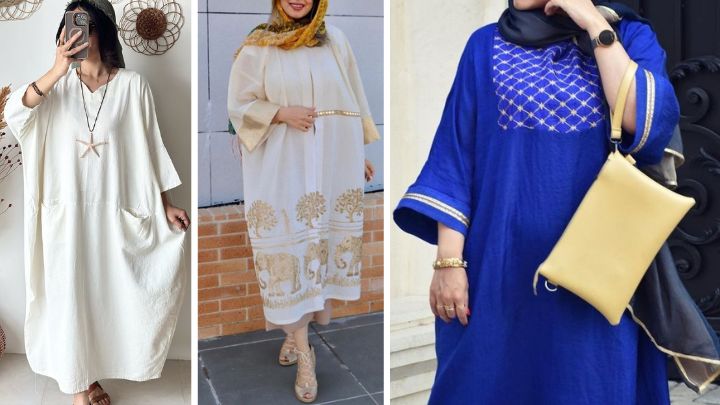 ست کردن مانتو کفتان تابستانی با اکسسوری‌های مدرن 