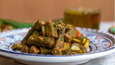 طرز تهیه خوراک بامیه و کدو در 30 دقیقه؛ ساده و خوشمزه