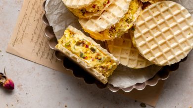 طرز تهیه بستنی حصیری سنتی به روش بازاری+ نکات و فوتوفن ها