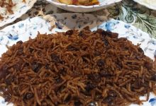 طرز تهیه سیاه پلو نذری (قوام پلو) به روش گیلانی