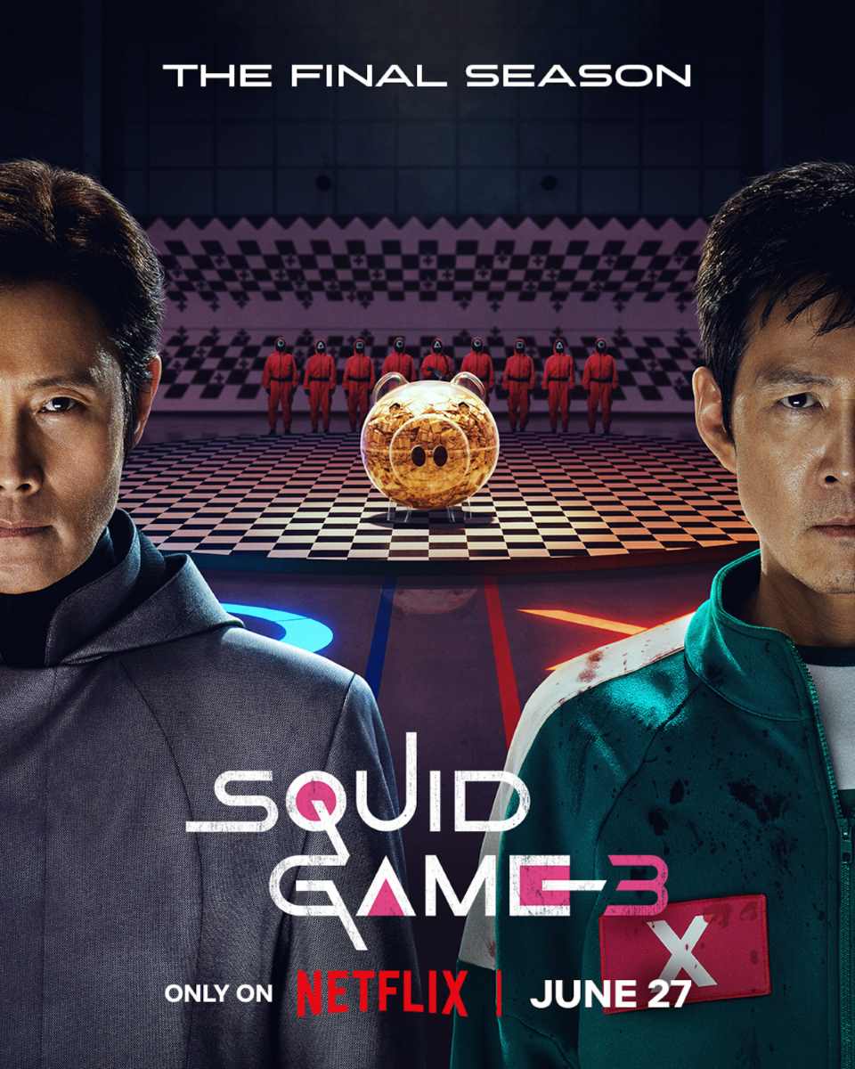 پوستر رسمی فصل سوم سریال بازی مرکب (Squid Game)