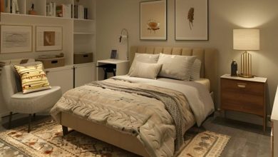 چگونه اتاق خواب بدون نور طبیعی را دلباز و جذاب کنیم؟