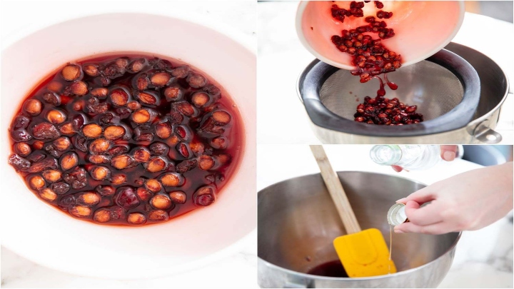 7- شربت هسته گیلاس