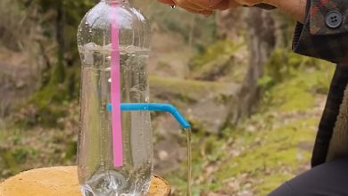 راه حل برای قطعی آب با ساخت بطری آب پلاستیکی