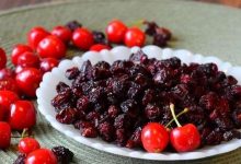 کالری آلبالو خشک چقدر است؟