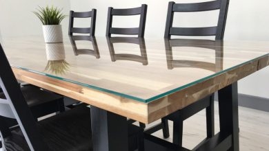 ترفند جلوگیری از سر خوردن شیشه روی میز