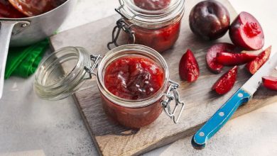 طرز تهیه مربای آلو سیاه (آلو قرمز)+ نکات شکرک نزدن