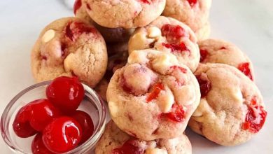 طرز تهیه کوکی آلبالو با طعم بی‌نظیر و خوشمزه