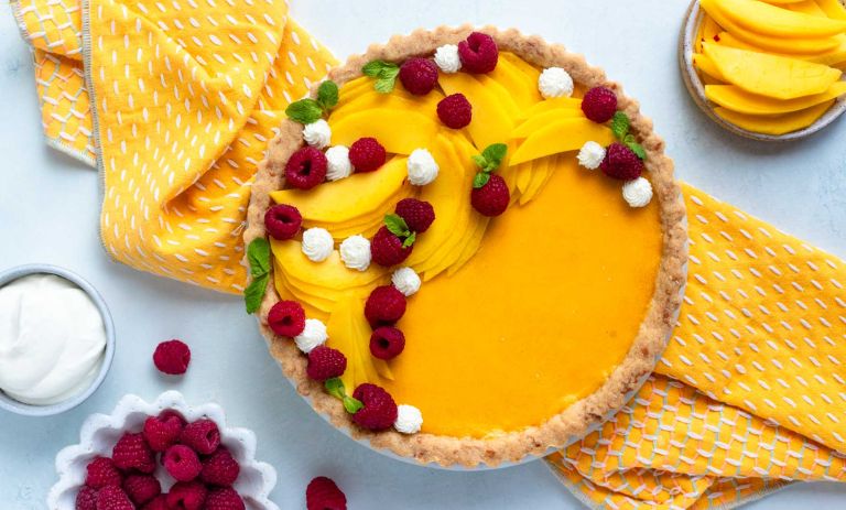 طرز تهیه تارت انبه؛ خوشمزه و آسان برای عصرانه