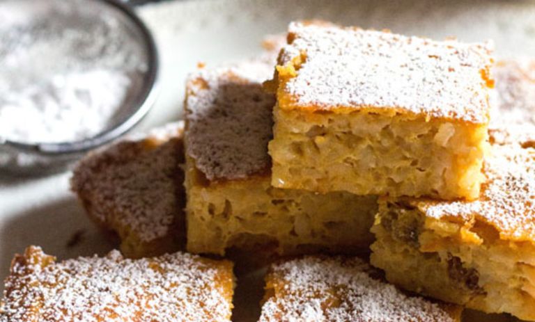 طرز تهیه کیک برنج خام؛ کیک برزیلی خوشمزه