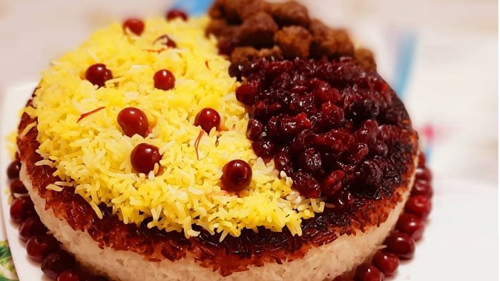 نکات و فوت‌وفن های طرز تهیه آلبالو پلو قالبی