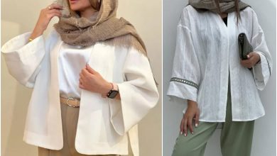 استایل خنک و شیک با مانتو سفید مخصوص تابستان