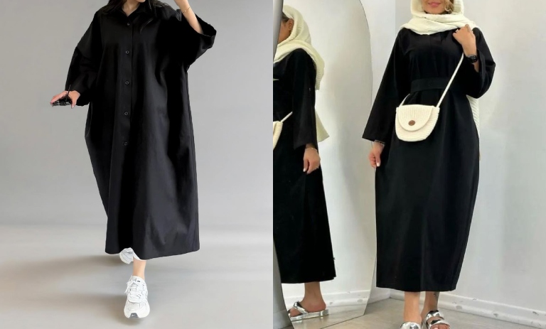 راهنمای جامع ست کردن مانتوی کفتان مشکی