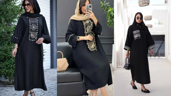 از انتخاب شال تا کفش؛ ست کامل با مانتوی کفتان مشکی 