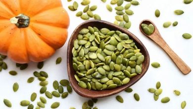 کالری تخمه کدو چقدر است؟