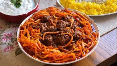 طرز تهیه خورش آلو هویج به روش تبریزی + نکات