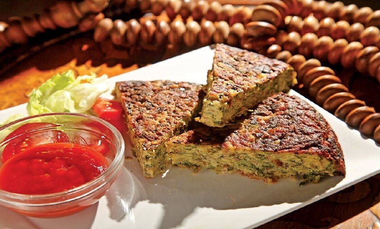 طرز تهیه کوکوی بادمجان خام+ فوتوفن خوشمزهتر شدن