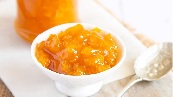 مربای انبه با ژلاتین