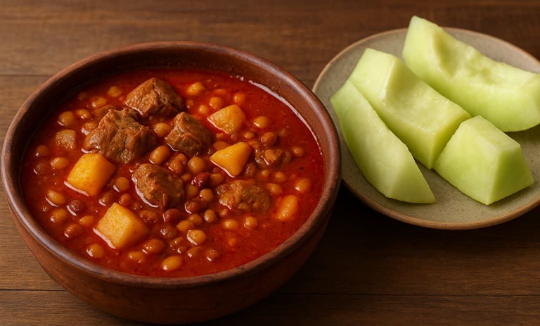 طرز تهیه آبگوشت خربزه (کالک قلیه)؛ غذای سنتی سمنان