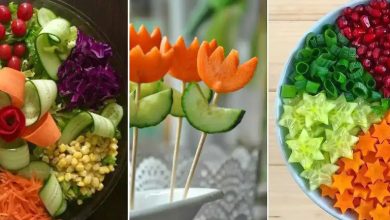 ایده خلاقانه و متفاوت برای تزیین هویج در مهمانی‌ها