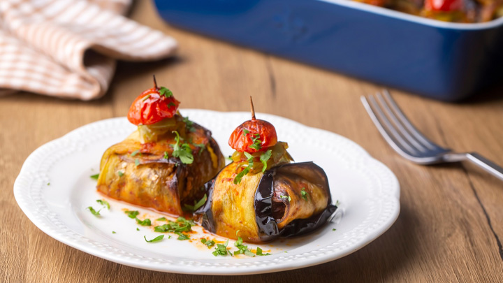 نکات و فوت‌وفن‌ های طرز تهیه رولت بادمجان با گوشت چرخ کرده