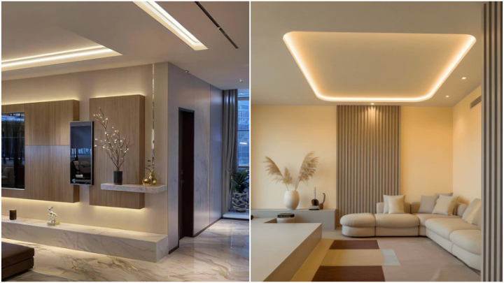 انواع مدل‌های سقف کاذب مناسب برای پذیرایی منزل