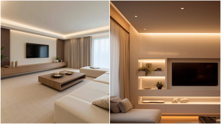 انواع سقف‌های کاذب مناسب برای پذیرایی منزل؛ مدرن و شیک