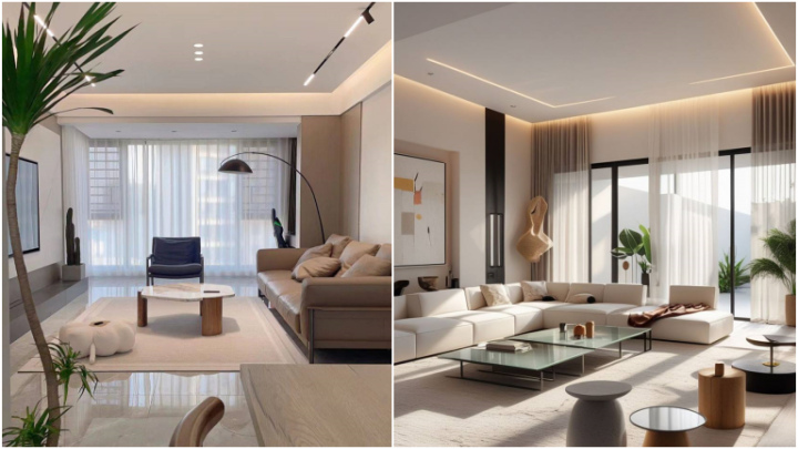 ایدهای سقف کاذب پذیرایی؛ مدرن و شیک ایدهای سقف کاذب پذیرایی؛ مدرن و شیک