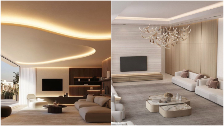 انواع مدل‌های سقف کاذب مناسب برای فضاهای بزرگ یا سقف‌های بلند