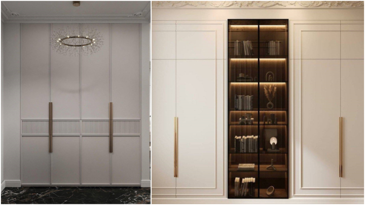 کمد دیواری مناسب سالن پذیرایی