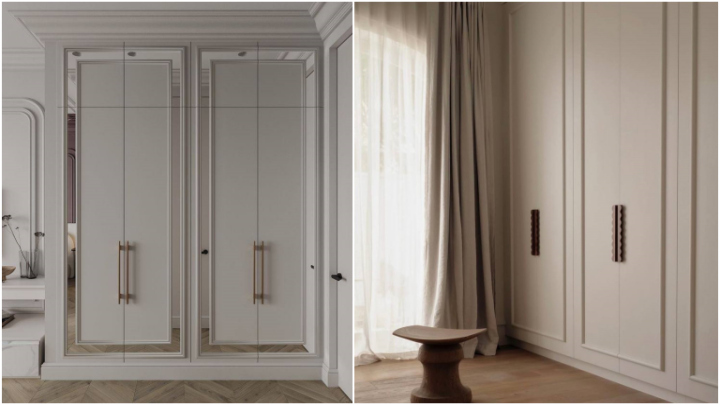 کمد دیواری بزرگ مناسب سالن پذیرایی