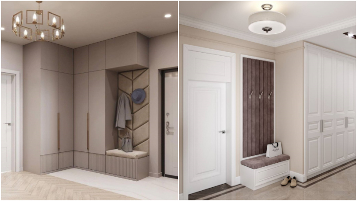 کمد دیواری کاربردی برای راهروی ورودی خانه