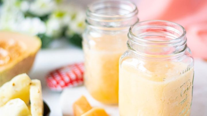 نکات و فوتوفن های طرز تهیه اسموتی خربزه نکات و فوتوفن های طرز تهیه اسموتی خربزه