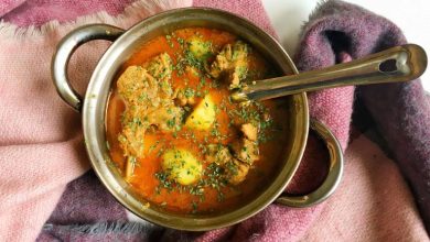 طرز تهیه خورش سیب زمینی و گوجه فرنگی با غوره+ نکات