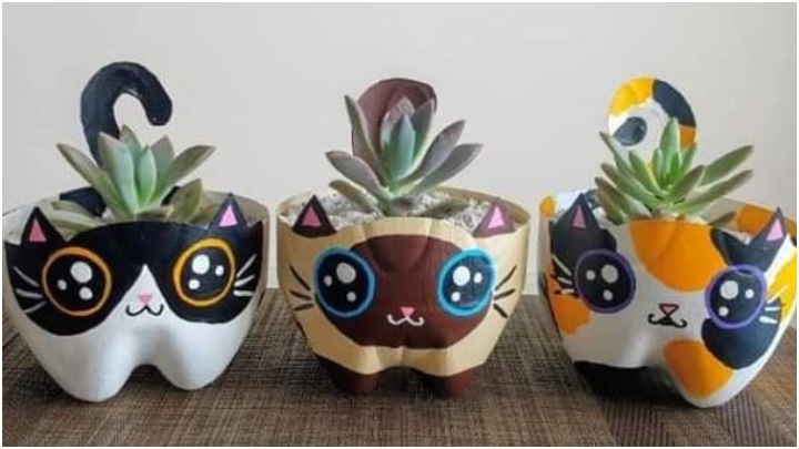 ساخت انواع گلدان تزیینی با استفاده مجدد از بطریهای پلاستیکی ساخت انواع گلدان تزیینی با استفاده مجدد از بطریهای پلاستیکی