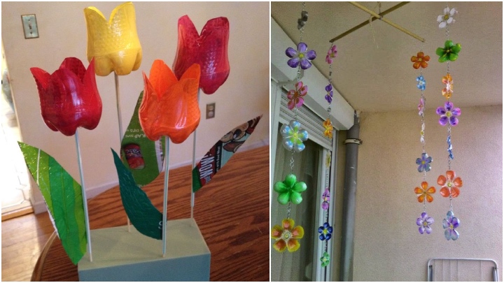 ساخت وسایل تزئینی با استفاده از بطریهای پلاستیکی ساخت وسایل تزئینی با استفاده از بطریهای پلاستیکی