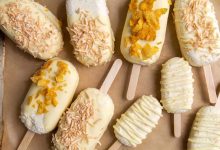 طرز تهیه بستنی مگنوم انبه نارگیلی؛ ترکیب استوایی دلچسب