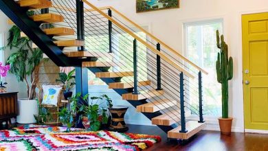 38 نرده راه پله مدرن برای دکوراسیون‌های امروزی؛ مقرون به صرفه