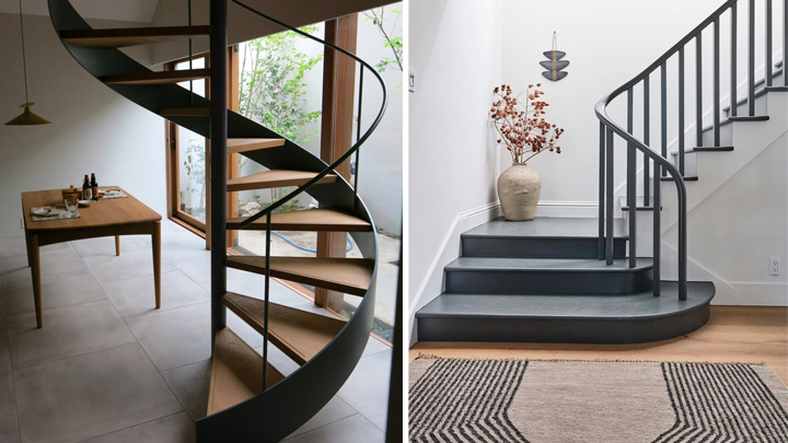 انواع نرده راه پله چوبی و فلزی مدرن انواع نرده راه پله چوبی و فلزی مدرن