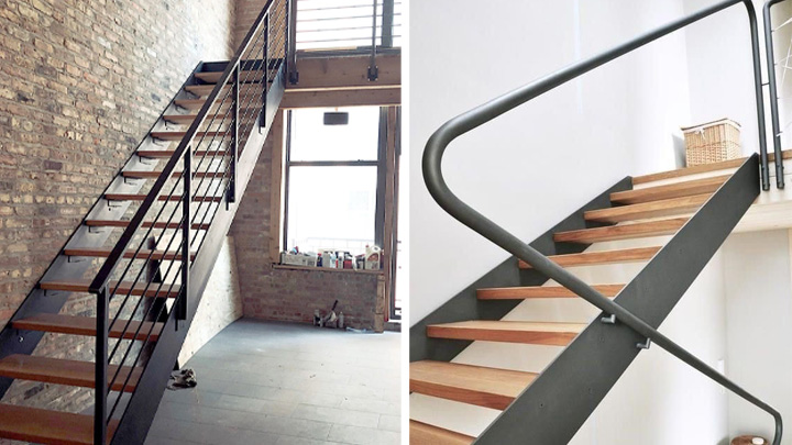 انواع نرده راه پله؛ شیک و مدرن