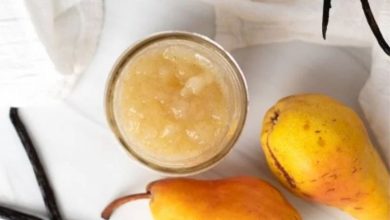 طرز تهیه مارمالاد گلابی خانگی بدون شکرک زدن