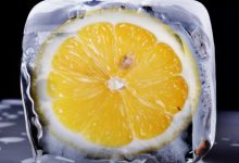 خواص لیمو ترش یخ زده؛ Properties of frozen lemon