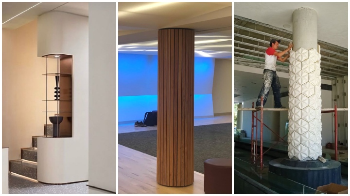 طراحی ستونهای خانه با روکش چوبی؛ متناسب با سبکهای مدرن و مینیمال یا دکوراسیون کلاسیک و روستیک طراحی ستونهای خانه با روکش چوبی؛ متناسب با سبکهای مدرن و مینیمال یا دکوراسیون کلاسیک و روستیک