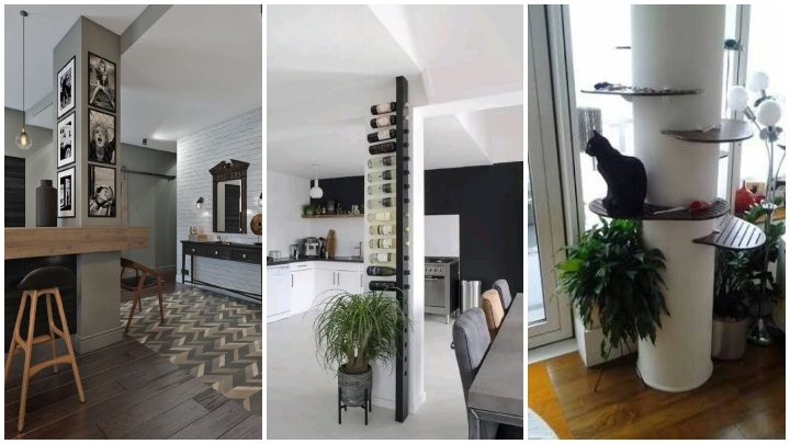 روشهای خلاقانه برای طراحی ستونهای خانه روشهای خلاقانه برای طراحی ستونهای خانه