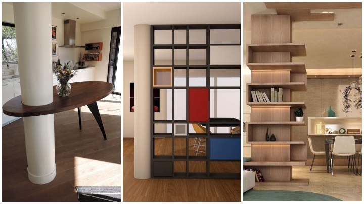 استفاده از متریال فلزی در طراحی ستونهای خانه استفاده از متریال فلزی در طراحی ستونهای خانه