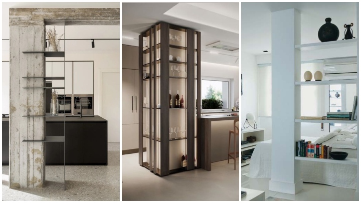 استفاده از متریال فلزی در طراحی ستونهای خانه؛ مدرن و مینیمال استفاده از متریال فلزی در طراحی ستونهای خانه؛ مدرن و مینیمال