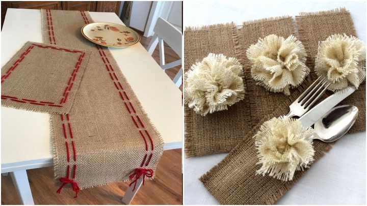 استفاده از گونی برنج در سبک بوهو برای ساخت وسایل دکوری استفاده از گونی برنج در سبک بوهو برای ساخت وسایل دکوری